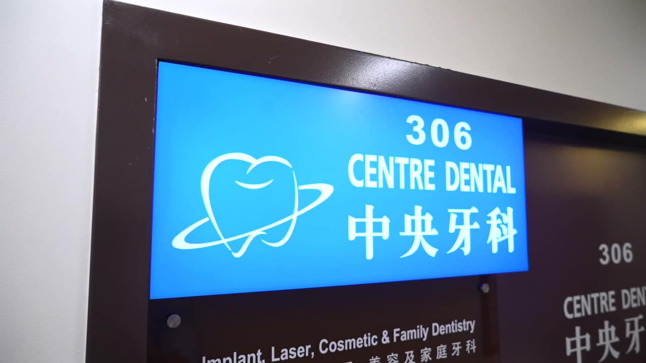 Bilingual chairside footage at Centre Dental: Dr. Shi with patients from multiple language backgrounds